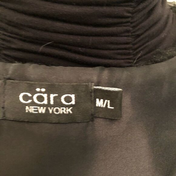 Cara of New York Faux Fur Shearling Vest Size M-L Black - Picture 5 of 6